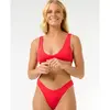 Rip Curl Bas de Maillot de bain taille haute brésilien Premium Surf L