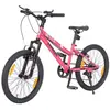 Leawin Vélo Enfant 20 Pouces Rose   VTT Garçon Fille 6 à 10 Ans   Mono...