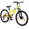 VANKEL Vélo Enfant 24 Pouces   Vélo de Montagne Garçon/Fille 8 à 12 An...