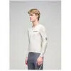 Maillot MAAP Emerge manches longues blanc vapeur - L