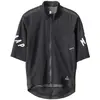 Veste fine imperméable MAAP Elements Pro Race manches courtes noir - M