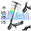 21.6V Trottinette Électrique pour Enfants 2 Vitesses Pliable, Frein É...