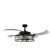 Beacon Lighting Fanaway 212927 Ventilateur de Plafond, Métal, E27, 60 W, Noir, diametre 122 cm