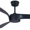 Lucci Air Beacon Lighting Beacon Ventilateur de plafond avec lumière Line noir 132 cm silencieux