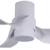 Beacon Lighting Beacon Ventilateur de plafond avec lumière Nautica, blanc, silencieux