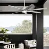 Beacon - Ventilateur de plafond dc Atlanta Blanc 142 cm avec led