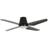 Beacon Lighting Ventilateur de plafond LED Beacon Aria CTC, noir, 122 cm, silencieux