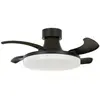 Beacon Lighting Beacon Ventilateur de plafond LED Fanaway Orbit noir 91cm silencieux