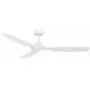 Lucci Beacon Lighting Beacon Ventilateur de plafond Moto, blanc, Ø 132 cm, silencieux