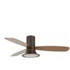 Beacon Lighting Beacon Ventilateur de plafond avec lumière Flusso bronze silencieux