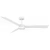 Beacon Lighting Beacon Ventilateur de plafond avec lumière Climate IV, blanc, silencieux