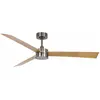 Beacon Lighting Beacon ventilateur de plafond lumière Climate IV nickel/teck silencieux