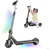 Trottinette électrique pour enfants EROLLERRUN - Noir - 2 roues - Auto...