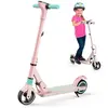 Trottinette Electrique Rose Enfant 6 a 16 Ans - EROLLERRUN - S3 - 2 ro...