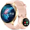 AGPTEK Parsonver Montre Connectée Femme avec Appels Numérotation Bluetooth, 1,43'' HD Smartwatch Sport avec Fonction Fréquence Cardiaque