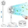 HANDEIU Ventilateur sur Pied Portable Silencieux 9 Noir Ventilateurs  ...