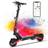 HITWAY Trottinette Électrique Pliable  - Pneus gonflables 10 - 1600W c...