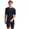 Combinaison de triathlon 2XU Aero manche courte noir blanc - XL