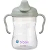 b.box Tasse d'apprentissage en silicone avec bec anti-fuite Sauge