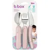 Set de couverts bébé en inox Blush