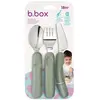 Set de couverts bébé en inox Sauge