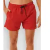 Rip Curl Offset Volley - Maillot de bain Red L - Entrejambe 15"