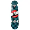 Skateboard Complet RAD Checkers Progressive (7.75" - Noir/Bleu-vert)