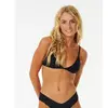 Rip Curl - Women's Premium Surf Fixed Tri - Haut de maillot taille S, noir