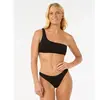 Rip Curl Haut de Maillot de bain Bandeau à une bretelle Custom Rib L