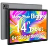 Tablette 14 pouces Android 12, OHAANYYTablette grand écran HD 1080P, 8...
