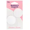 Boutons auto couvrant nylon 38 mm à recouvrir vêtements couture mercer...