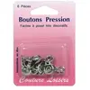 Non communiqué Boutons pression blanc diam. 11 mm X 6 - Distrifil(...) -