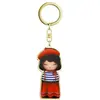 Porte clef France de collection One Family en Métal finition dorée