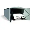Madeira Garage en acier galvanisé gris clair 17,6 m² Melton - Cerland