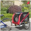 Remorque de vélo pour chien - HOMEWELL - YIPEEMA - Pliable - Acier - 40 kg max