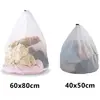 Filet à Linge, 2 pcs Sacs à Linge avec Cordon de Serrage Sac de Lavage...