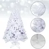 Jopassy Arbre de Noël artificiel Aiguilles PVC Support métallique Sapi...