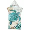 Serviette Poncho de Surf, Microfibre à Séchage Rapide en Tissu Surfing...
