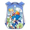 Non communiqué Sac à Dos Sonic The Hedgehog pour Enfants Cadeaux pour Garçon (SD2094) 30*17*44 cm Bleu