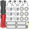 VUSZR Kit Accessoires pour Roborock Qrevo Curv/Qrevo Edge S5A / Qrevo ...