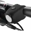 CUNEARY Klaxon Vélo, Sonnette électrique Sonnette pour Velo Trotinette, électronique Mini Avertisseur Sonore Cloche E-Bell étanche Coque