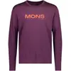 T-shirt manches longues Mons Royale Yotei Violet  100685-1379-347