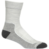 Chaussettes Icebreaker Hike+ Light Crew blanc gris femme - L