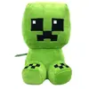 Peluche Minecraft Creeper Vert/Noir 26cm