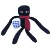 Peluche Minecraft Enderman Noir/Rouge 26cm