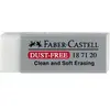 Faber-Castell 187120 - Gomme sans poussière, plastique, blanc, 1 pièce