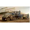 Trumpeter German3.7cm Flak37 Auf Selbstfahrlafette (sd.kfz.7/2 Early Version)- 1:35e -
