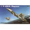 Maquette Lockheed Martin F-22A Raptor - Trumpeter Maquette d'avion - TSM-1317