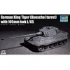 Trumpeter German King Tiger(henschel Turret) With 105mm Kwh L/65- 1:72e -