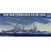 Uss San Francisco Ca-38 - 1:350e - Trumpeter